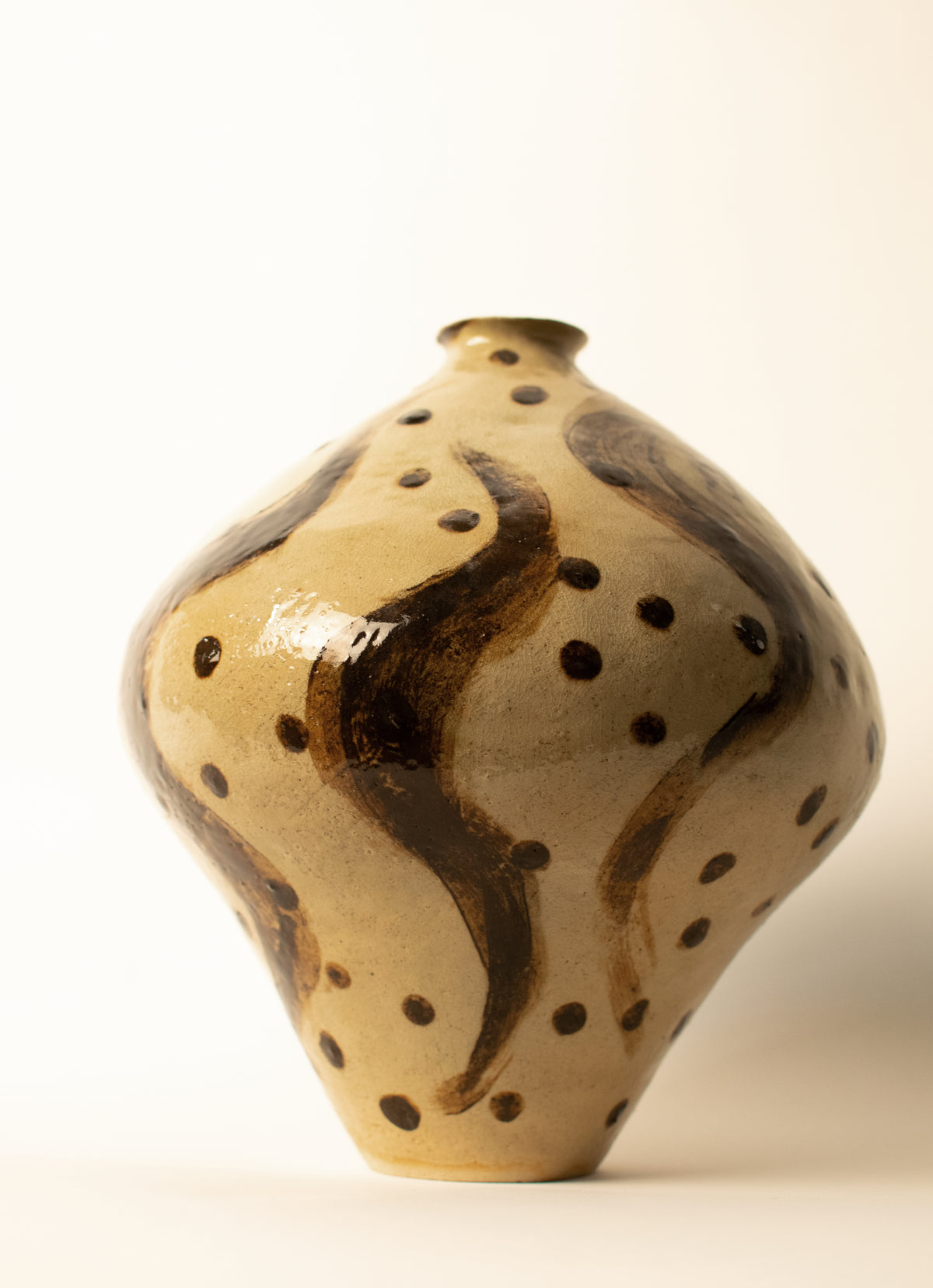 Stoneware vase