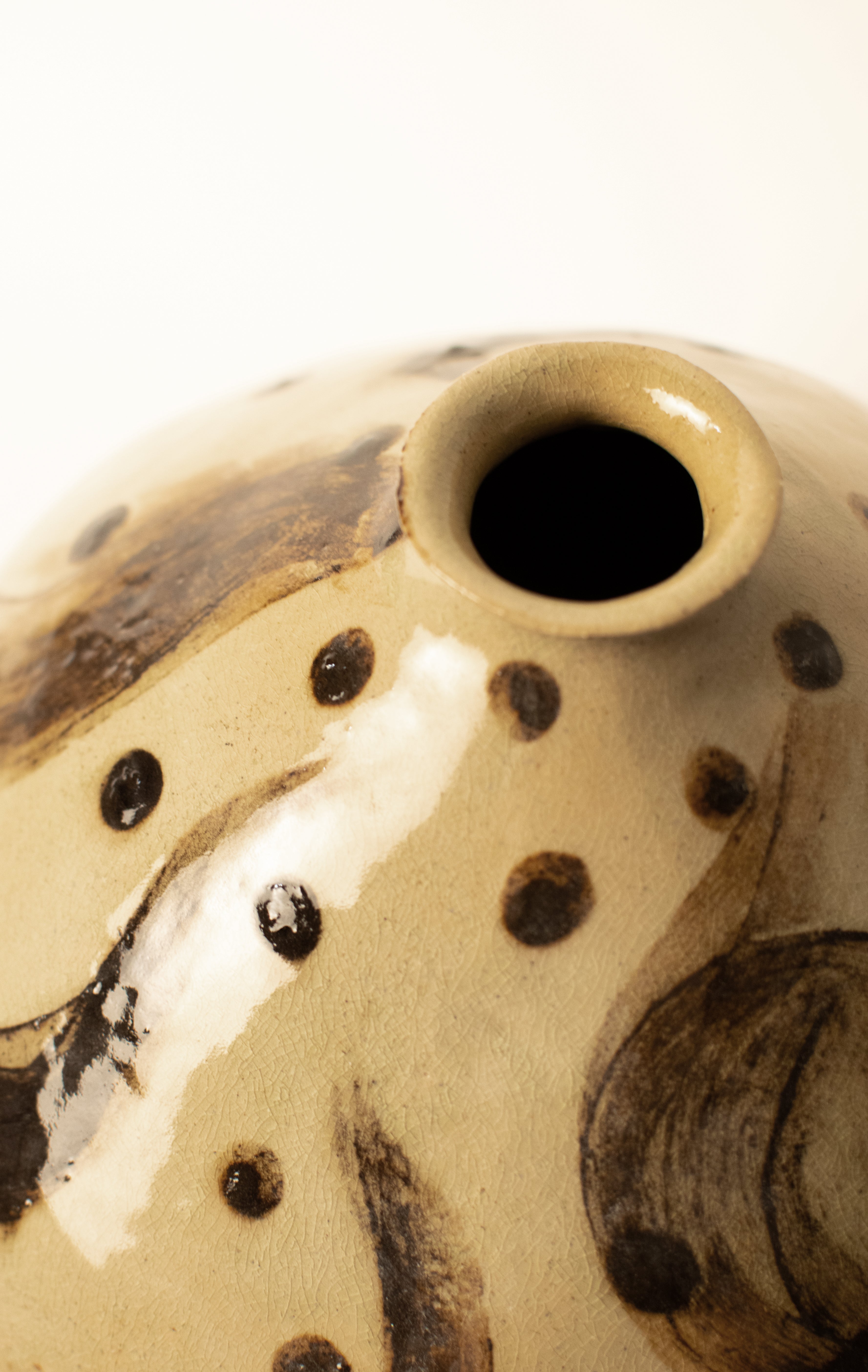 Stoneware vase