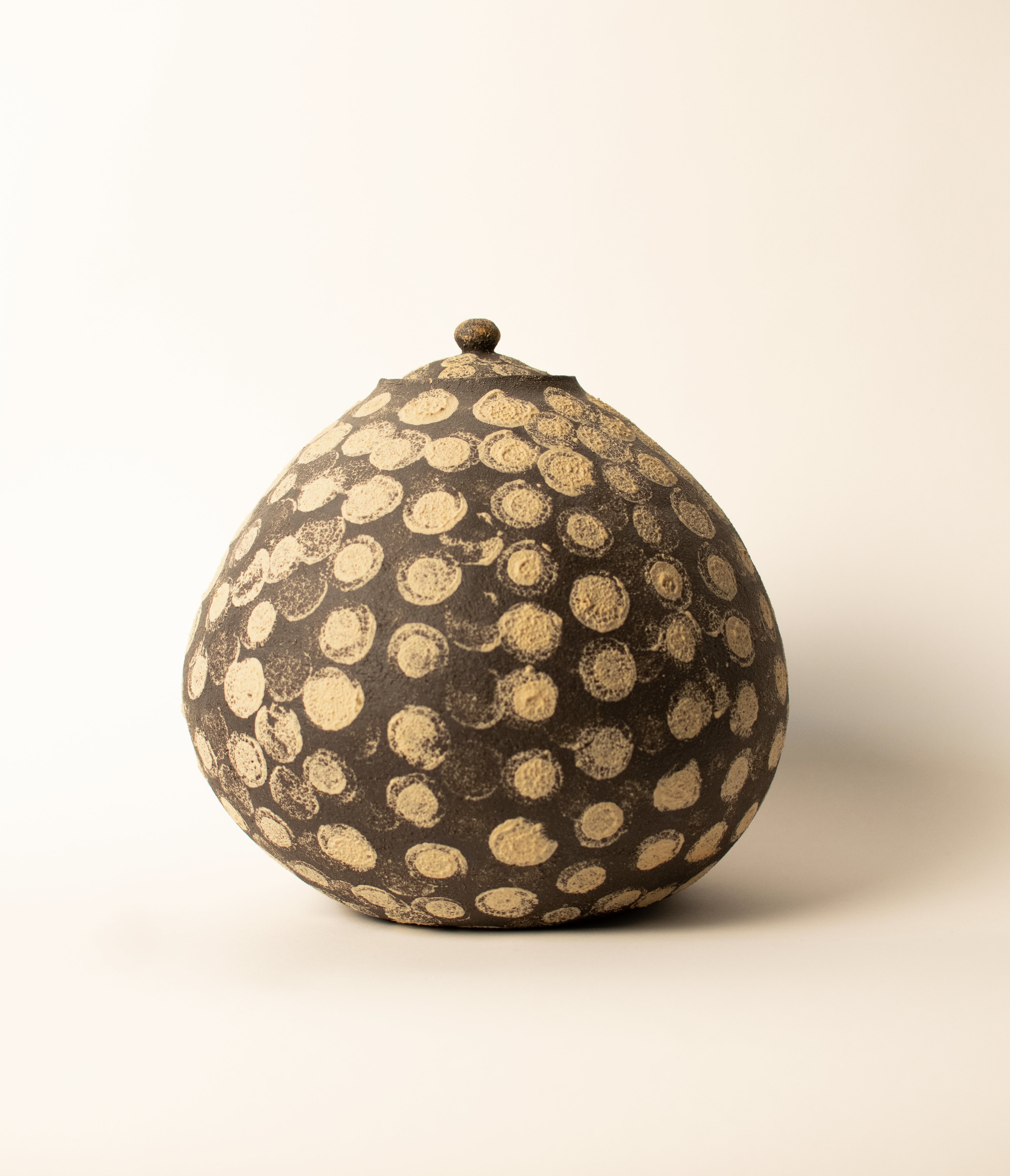 Stoneware jar