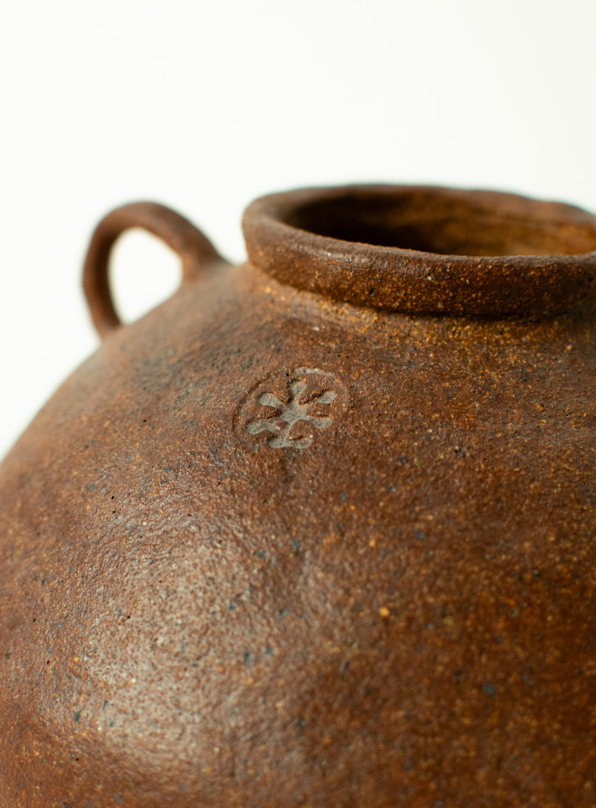 Wood-fired vase