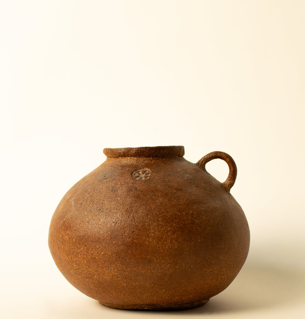 Wood-fired vase
