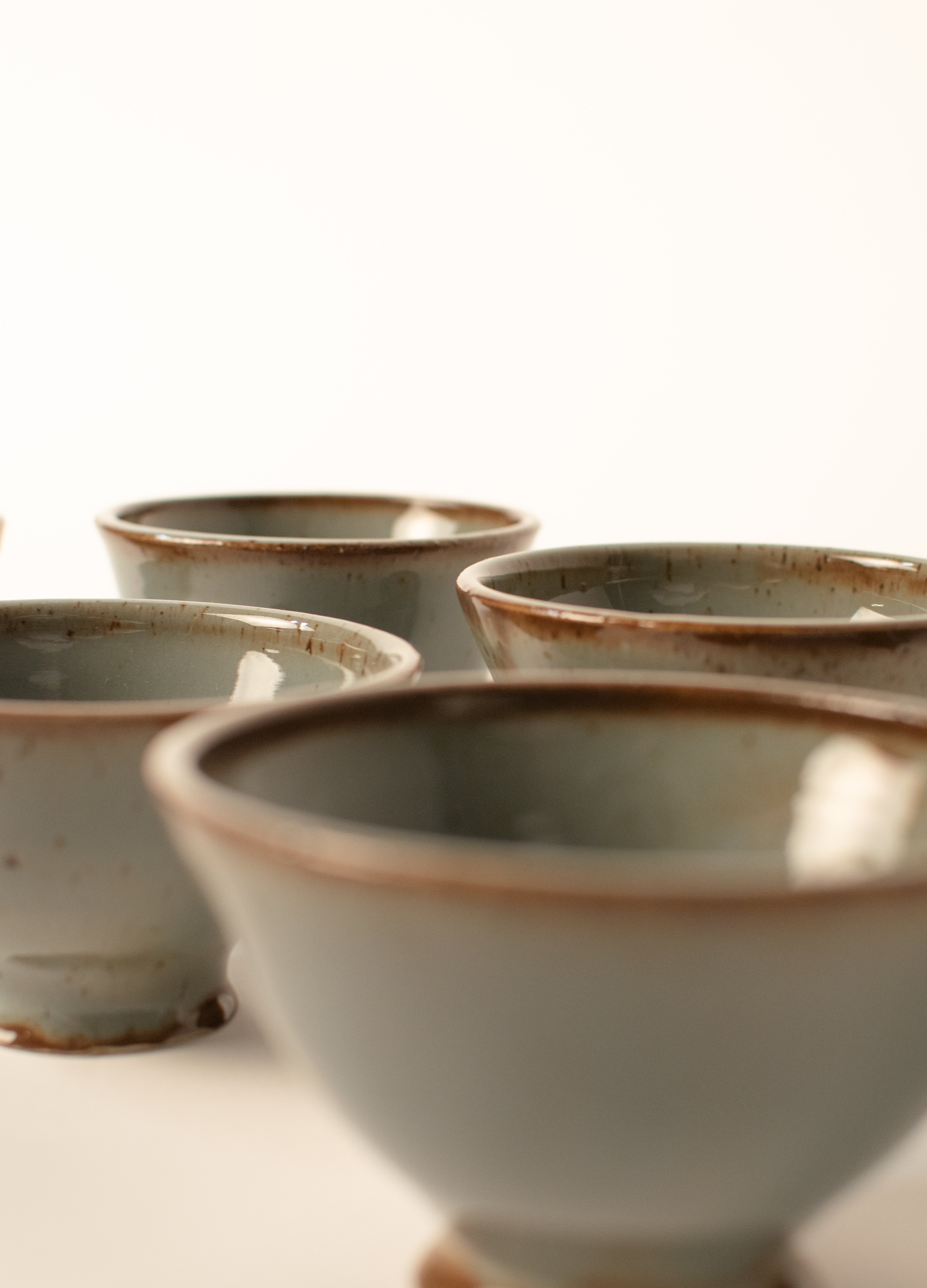 Stoneware mugs
