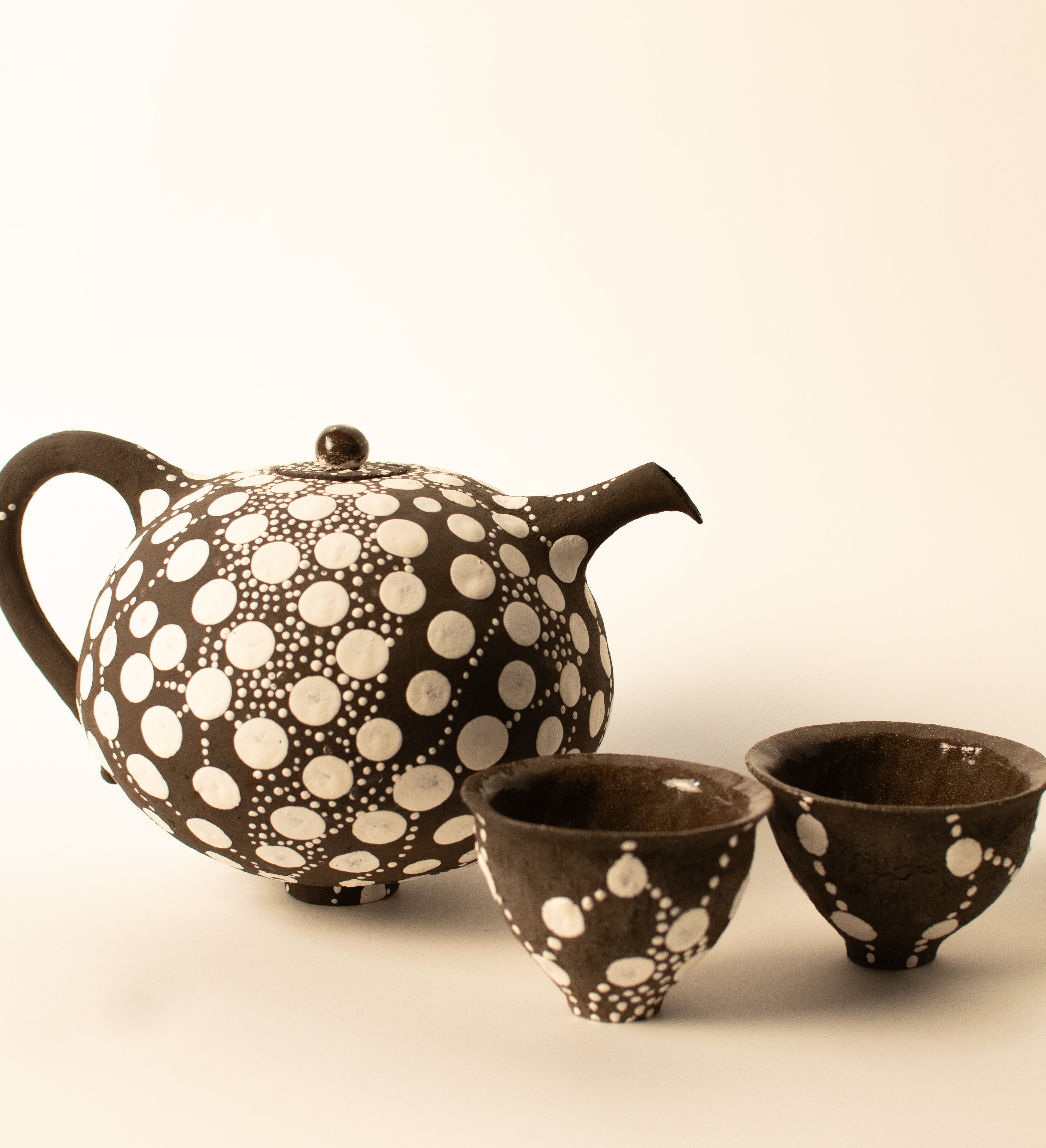 Stoneware Teapot